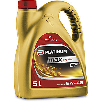 Синтетическое моторное масло PLATINUM MAXEXPERT C3 5W-40 - 5 л