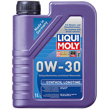 Синтетическое моторное масло Synthoil Longtime 0W-30 - 1 л