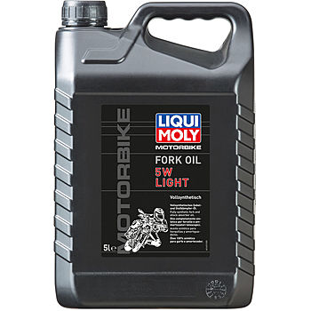 Синтетическое масло для вилок и амортизаторов Motorbike Fork Oil Light 5W - 5 л