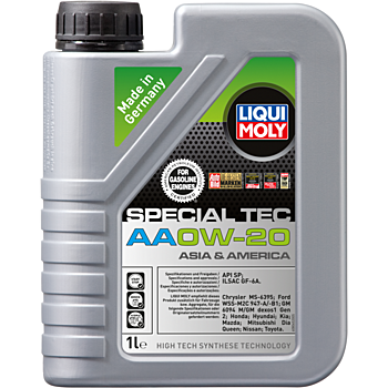 НС-синтетическое моторное масло Special Tec AA 0W-20 - 1 л