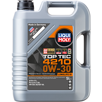 НС-синтетическое моторное масло Top Tec 4210 0W-30 - 5 л