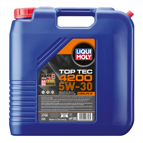 НС-синтетическое моторное масло Top Tec 4200 5W-30 New Generation - 20 л